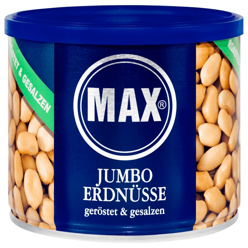 Max Jumbo Erdnüsse geröstet & gesalzen 300g